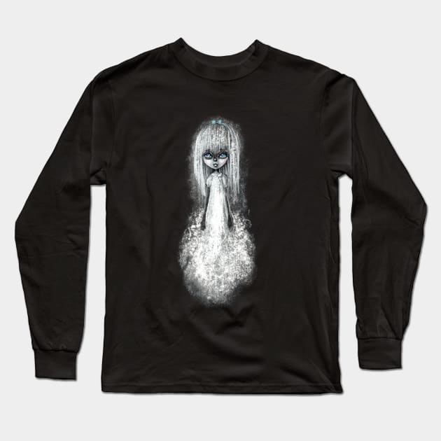 Ghost little girl Long Sleeve T-Shirt by mapetitepoupee